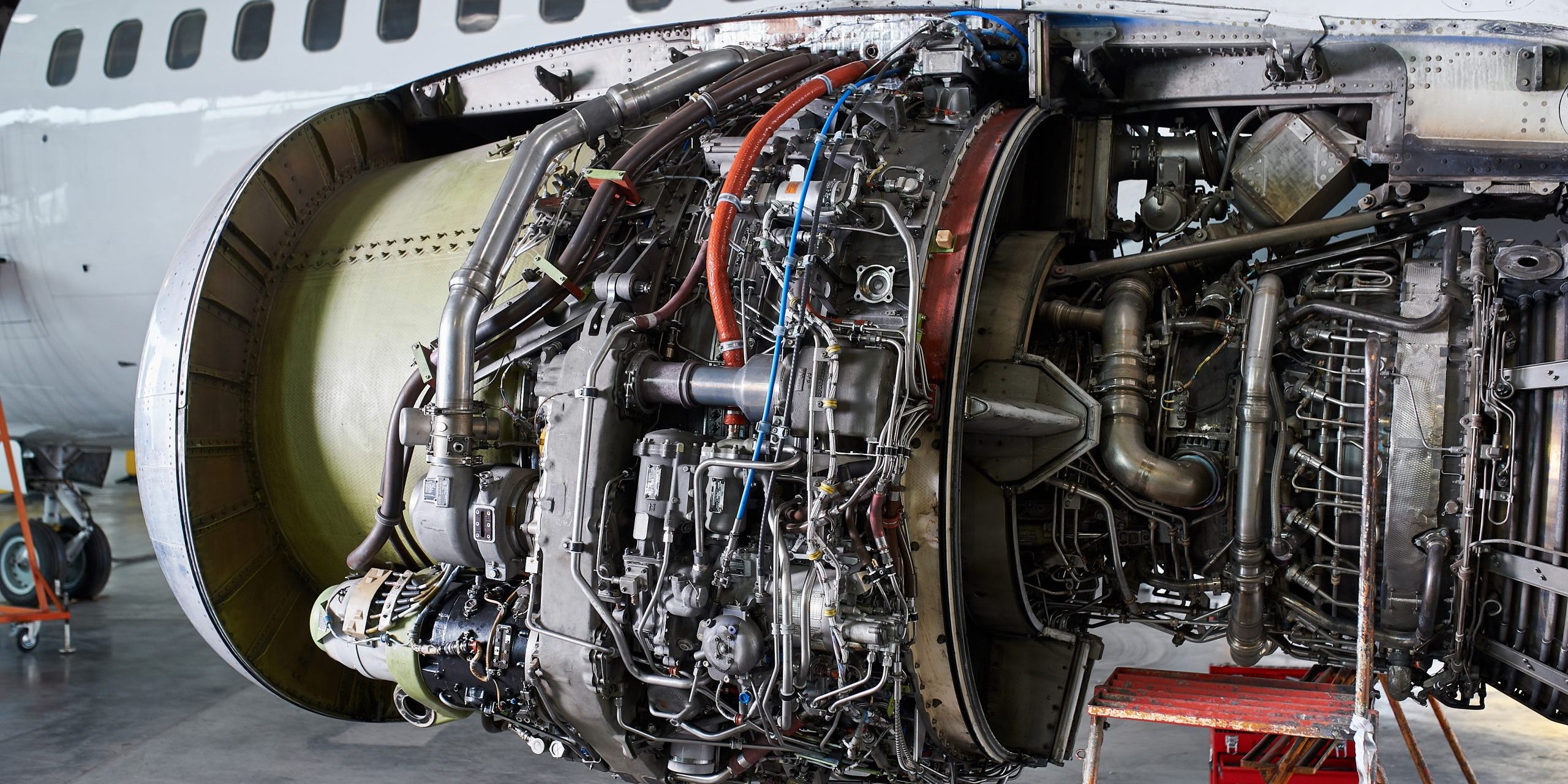 aircraft-engine-servicing-opened-panels-of-a-lar-2023-11-27-05-02-37-utc 1