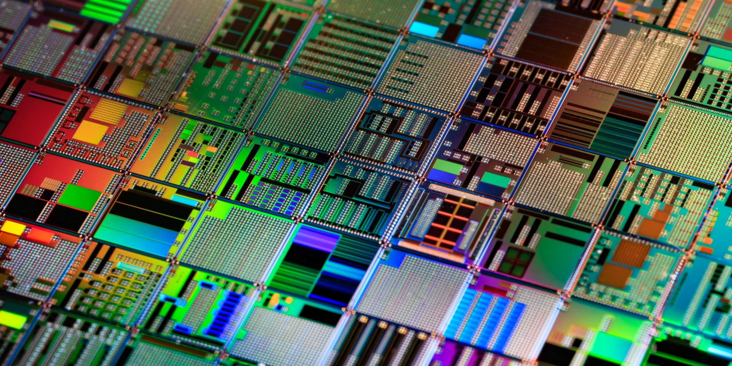 Processed Semiconductor Wafer