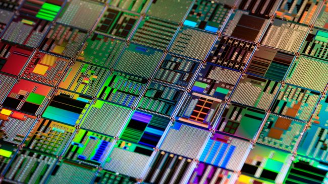 Processed Semiconductor Wafer Processed Semiconductor Wafer