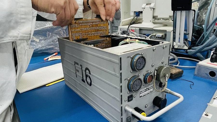 F16 avionics LRU repair